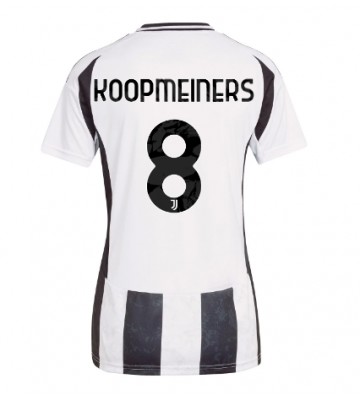 Juventus Teun Koopmeiners #8 Primera Equipación Mujer 2024-25 Manga Corta